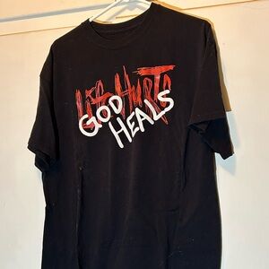 Gildan Life Hurts/God Heals T-Shirt
